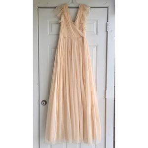 Formal Gown ASOS Peach Tulle Dress